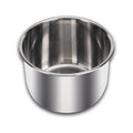 Stainless Steel Inner Cooking Pot 6-Qt, Polished Surface, Rice Cooker