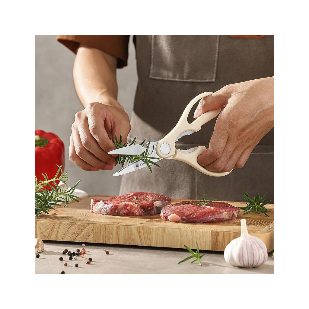 7-Piece Kitchen Knife Set ，Knife Block Sets and High-Carbon Stainless Steel Kitchen Knives for Cooking ，Dishwasher Safe,Ergonomic Handle