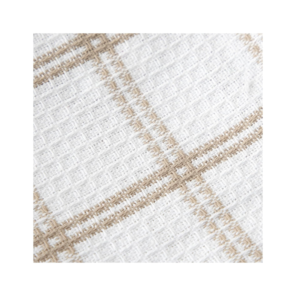 Premium Waffle Dish Cloths: Highly Absorbent, Super Soft Long Lasting - 100% Cotton, 12"x13" Flat Waffle Dish Towel for Cleaning & Drying Dishes, (4-Pack), Sand